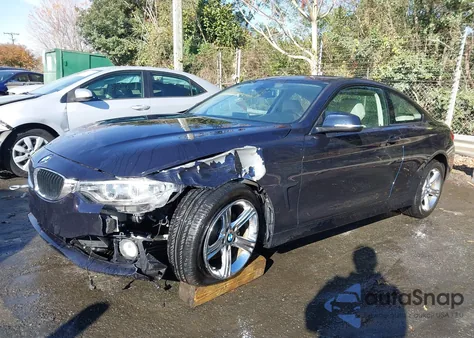 2015 BMW 428I from USA, damaged, VIN WBA3N3C53FK234408